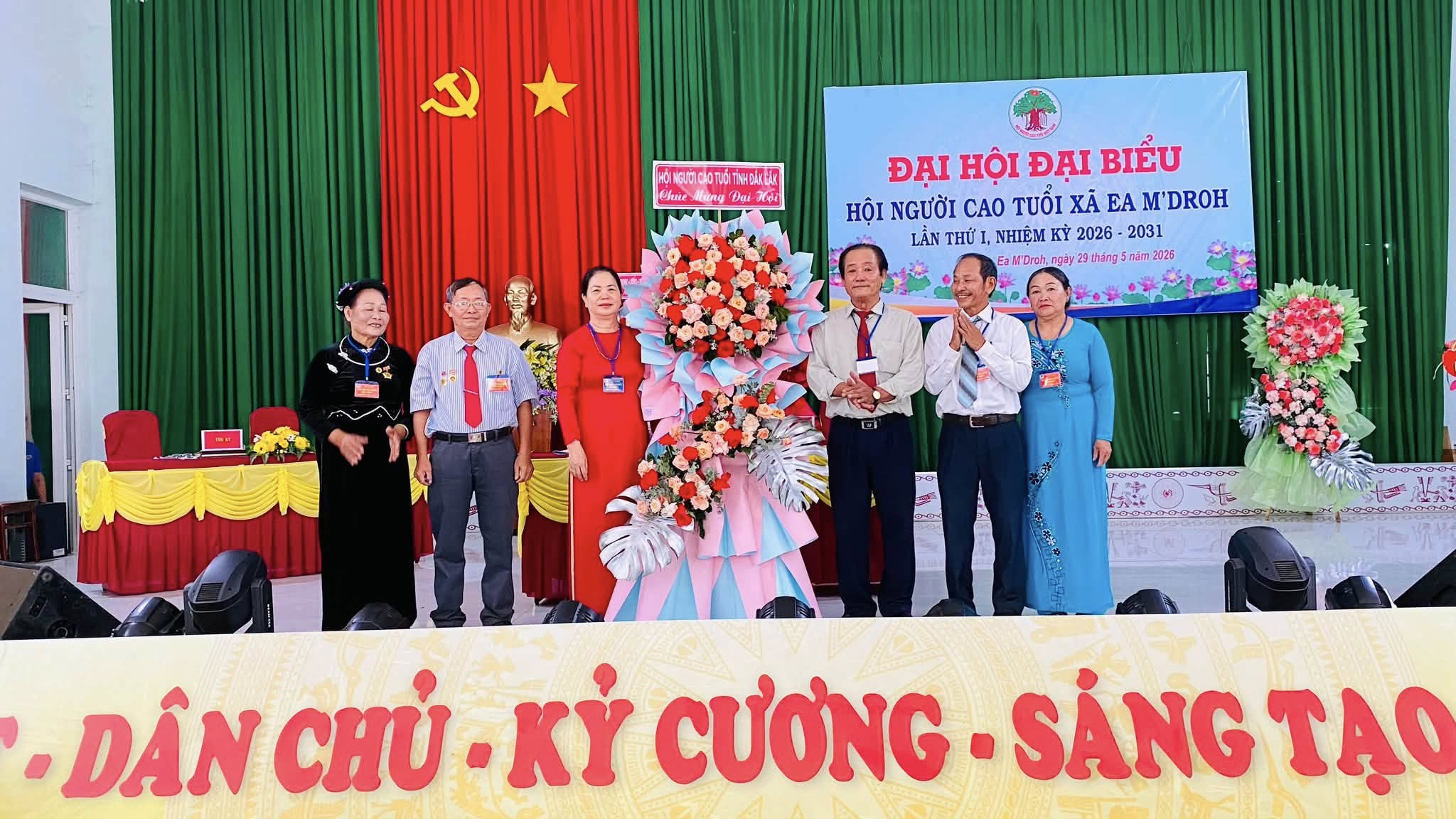 ĐẠI HỘI ĐẠI BIỂU HỘI NGƯỜI CAO TUỔI XÃ EA M’DROH LẦN THỨ I, NHIỆM KỲ 2026 – 2031